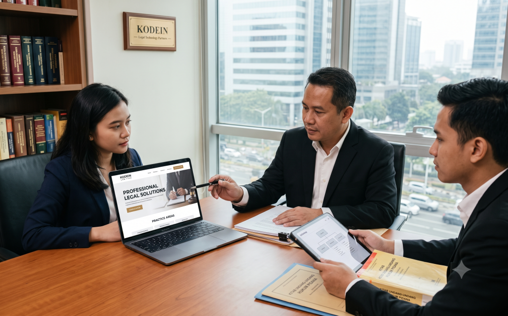 Jasa pembuatan website pengacara